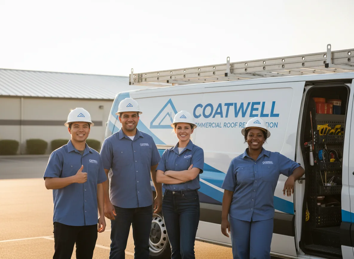 Commercial roof coating company in Hensel, ND